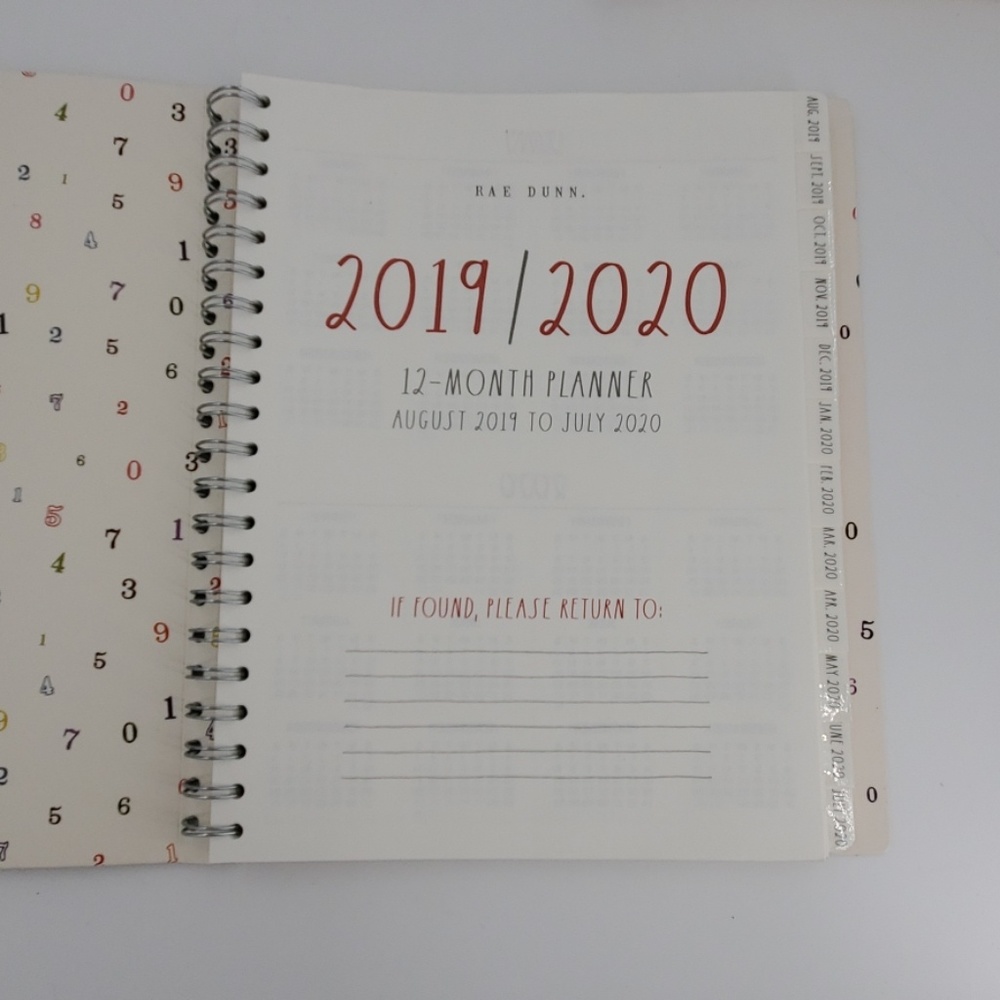 🆕️ RAE DUNN. BEST YEAR EVER.  2019/2020 Planner - Picture 3 of 7